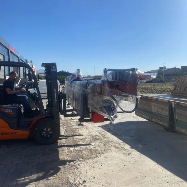 Preparing for delivery — enlarge