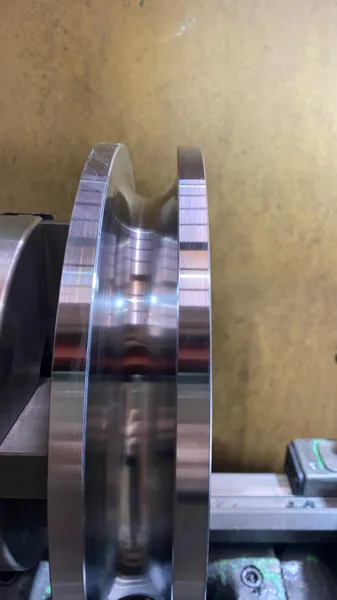 Part machining detail — enlarge