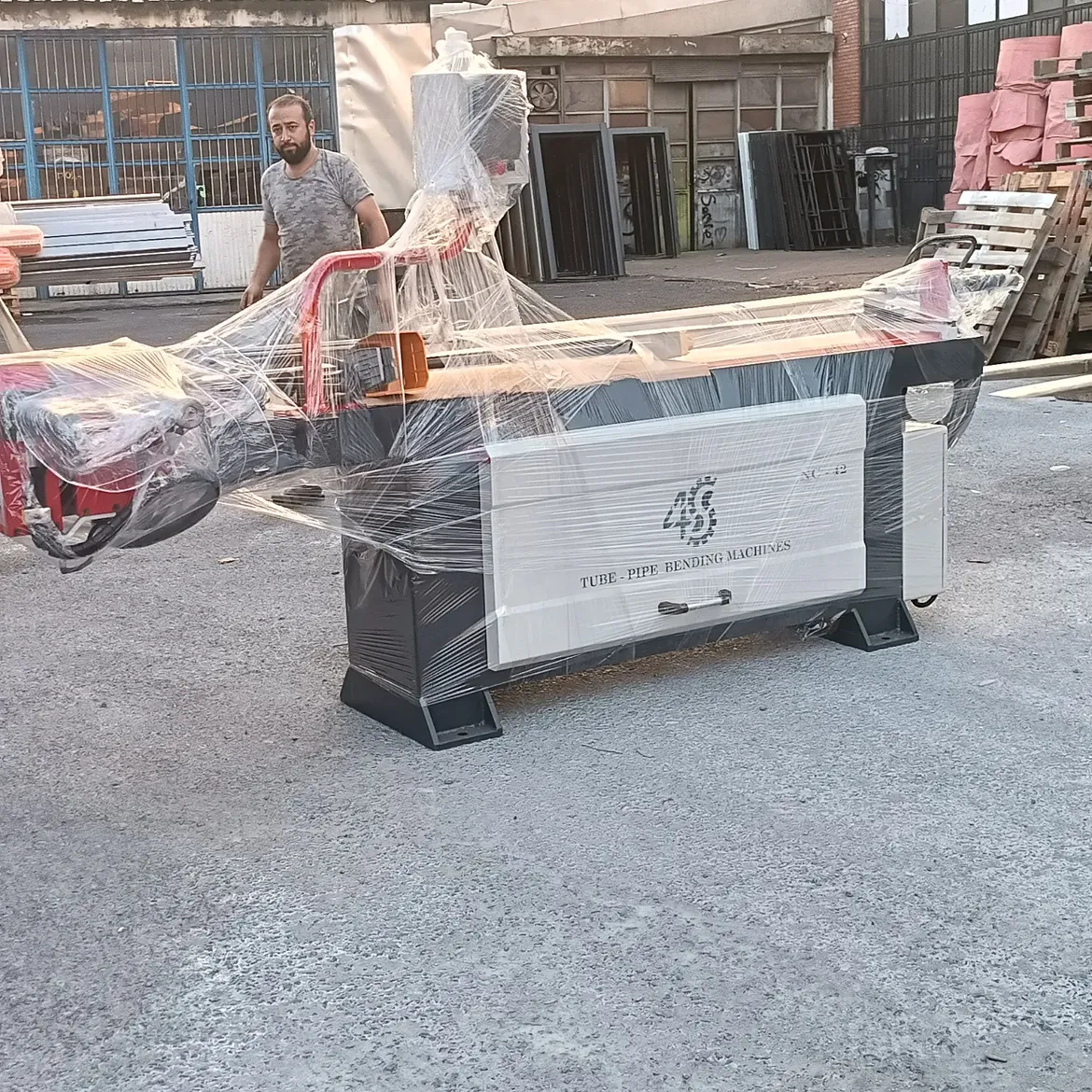 Preparing for shipment — enlarge